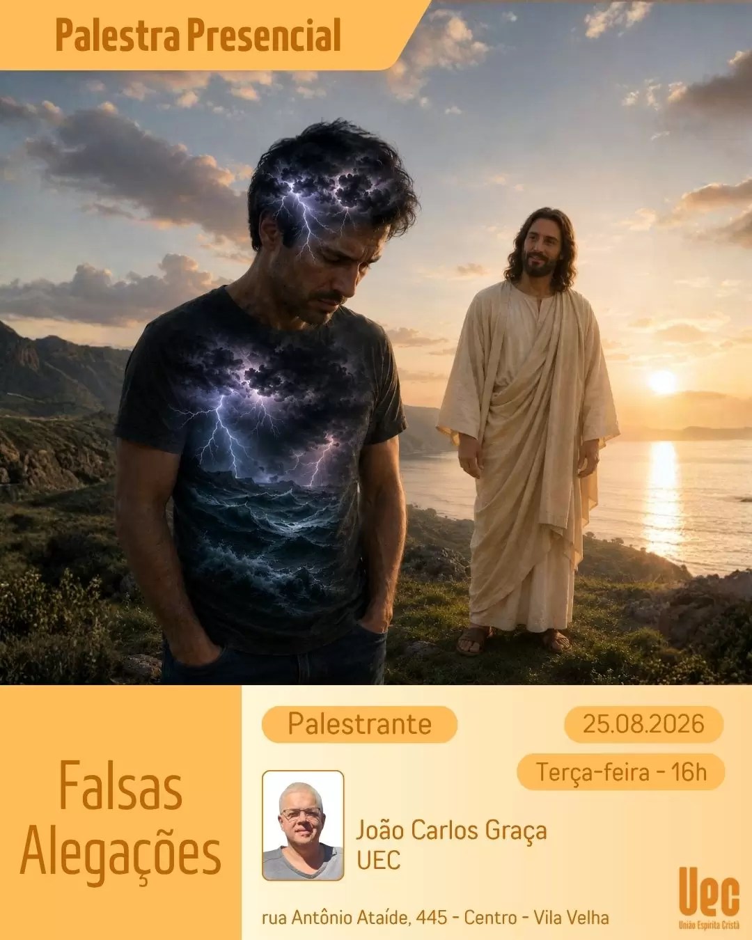 Cartaz: Falsas alegações