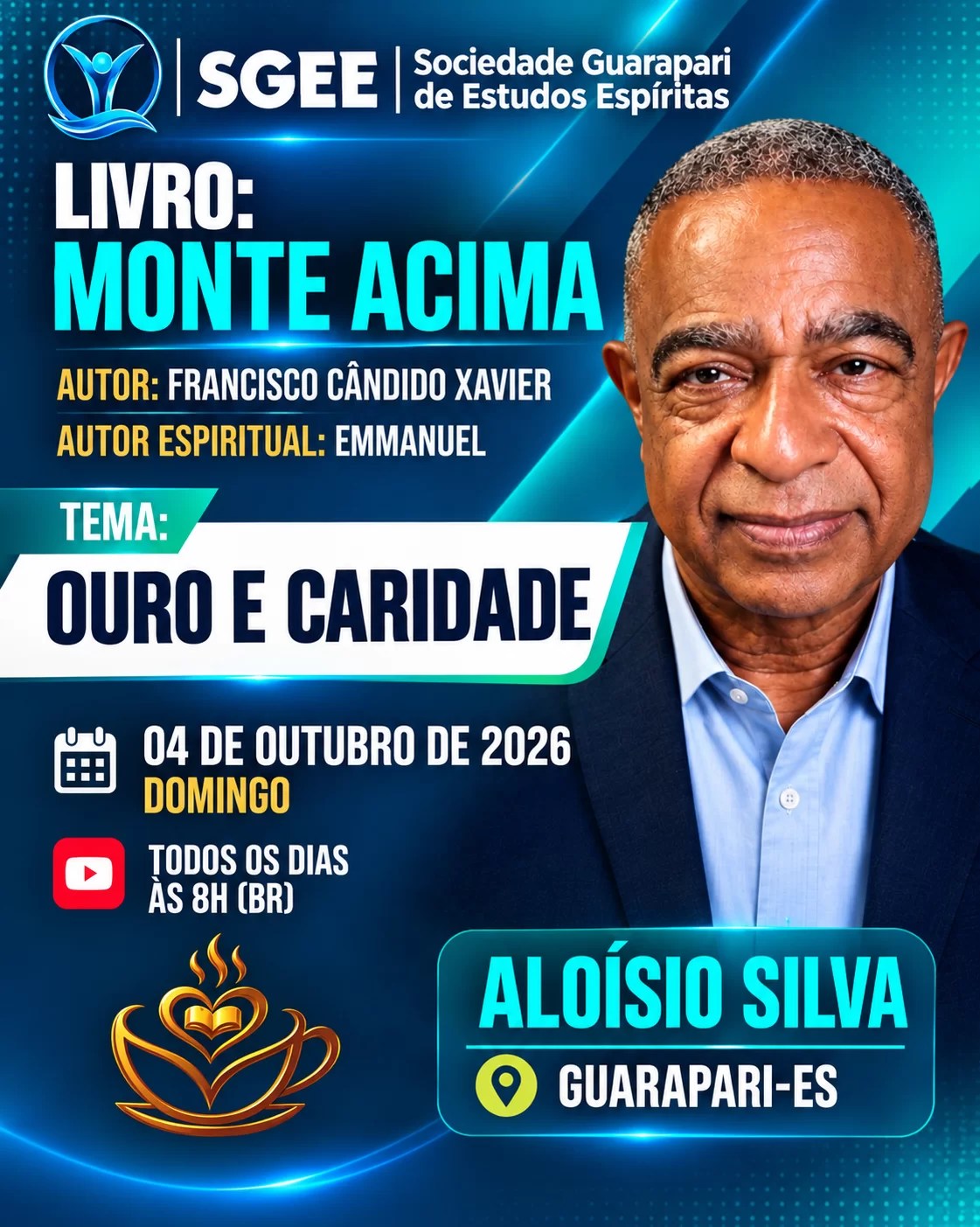 Cartaz: Ouro e caridade