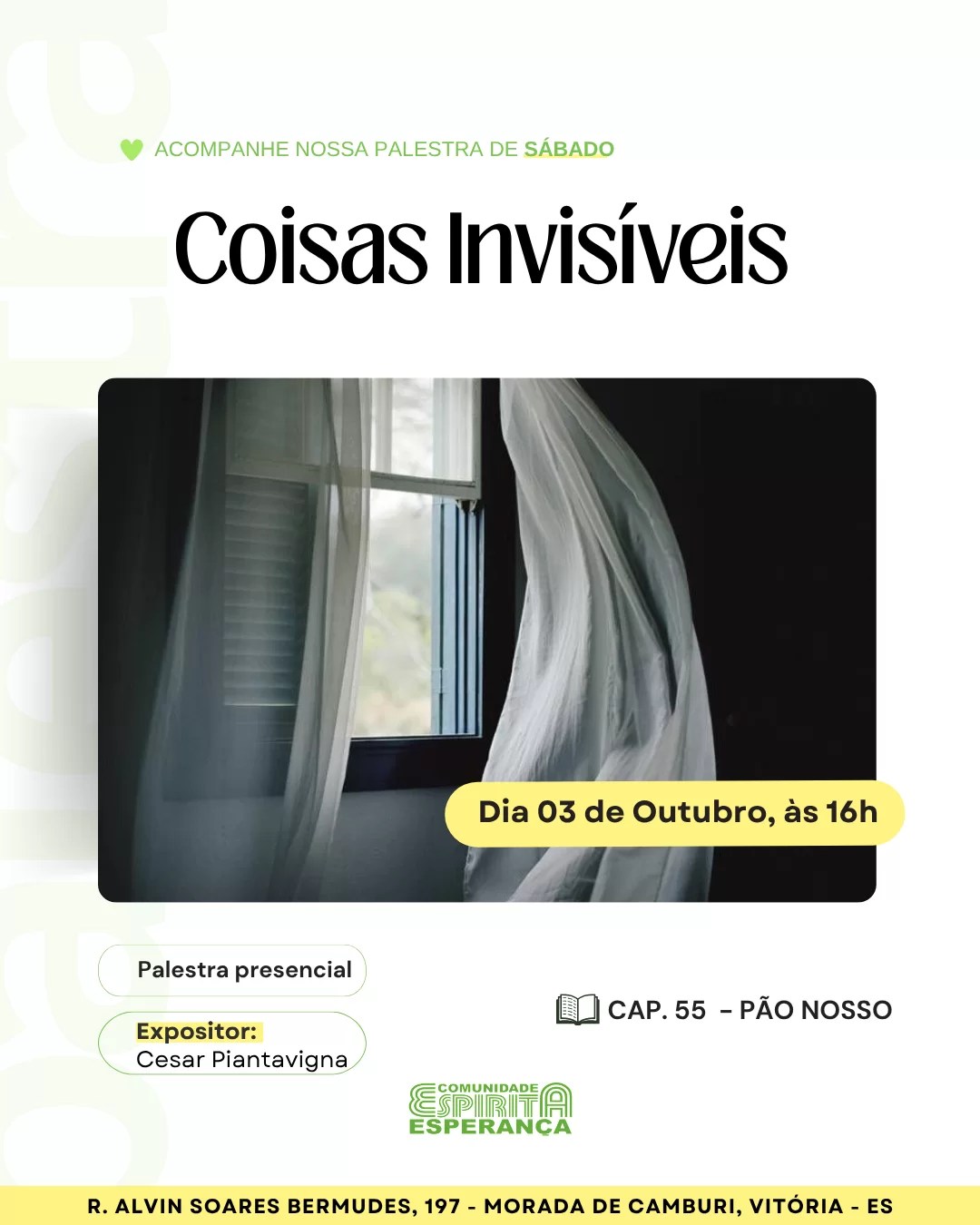 Cartaz: Coisas invisíveis