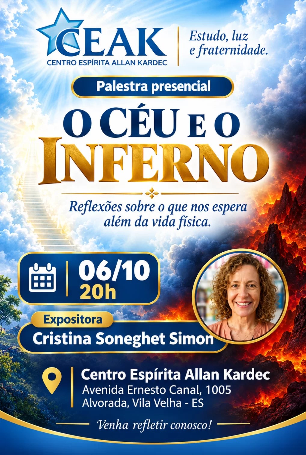 Cartaz: O Céus e o Inferno