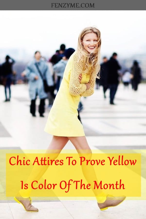 8 chic attires to prove yellow is color of the month