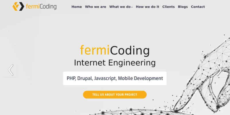 Fermi Dev Linkedin - Dark Art Collection - High Resolution Quality