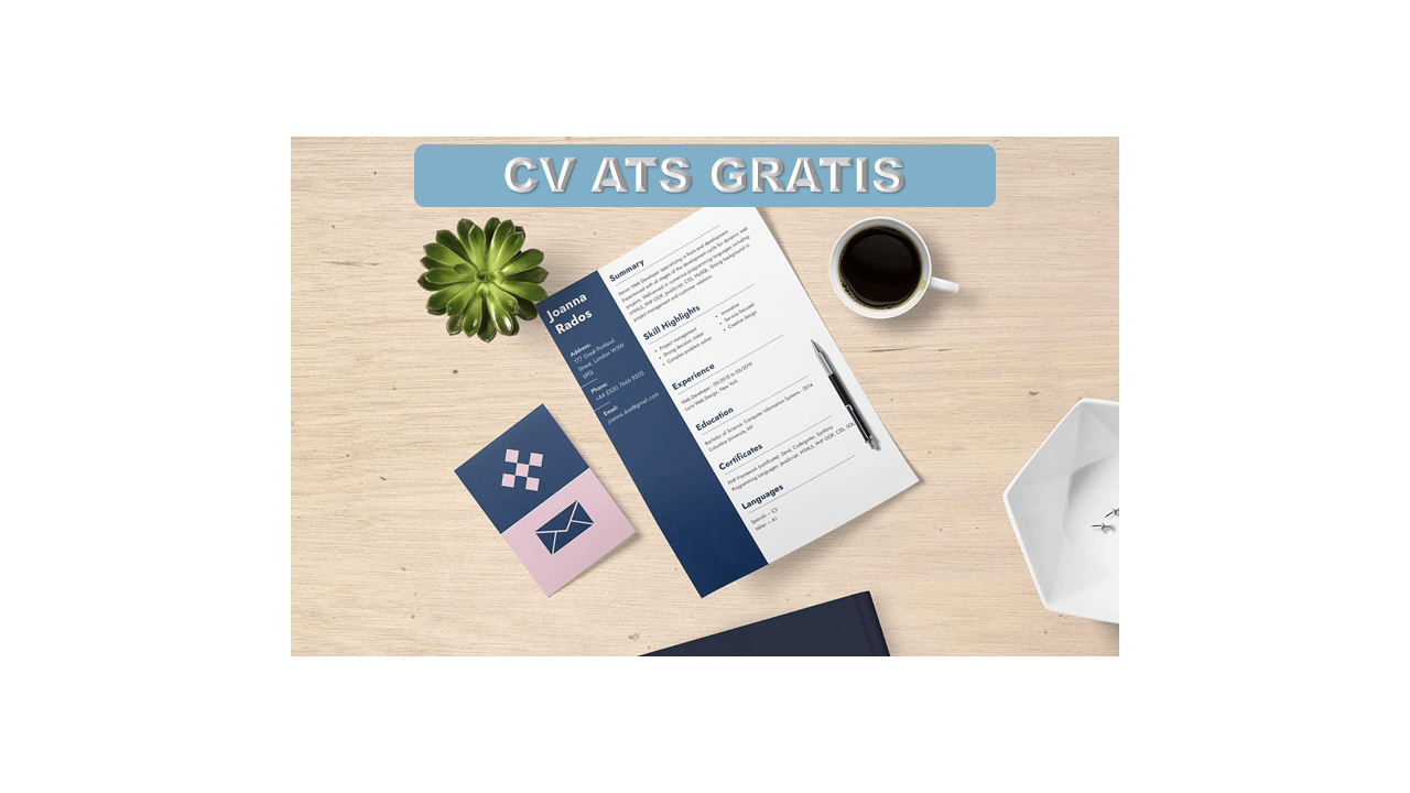 CV ATS GRATIS