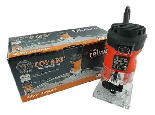 Fresadora Router Tupi 6mm 650w Toyaki TK 852