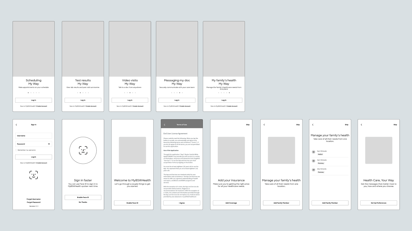 wireframes