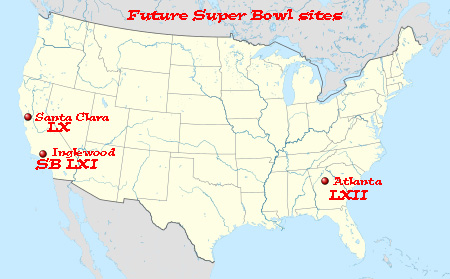 2026 NFL Combine Usa SbLX Location Map 