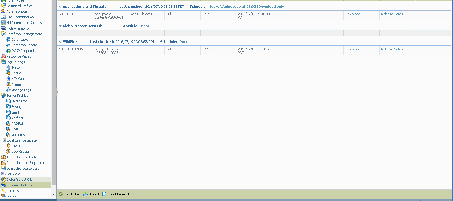 Palo Alto Initial setup - Fibe-Networking