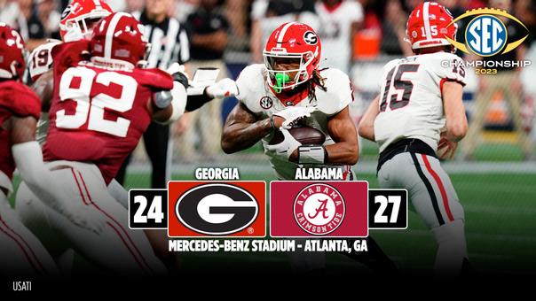 UGA Football: SEC Championship Game Review – No. 8 Alabama Tops No 