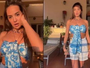 Ρία Ελληνίδου: Χορεύει τσιφτετέλι στο μπαλκόνι του σπιτιού της – Βίντεο