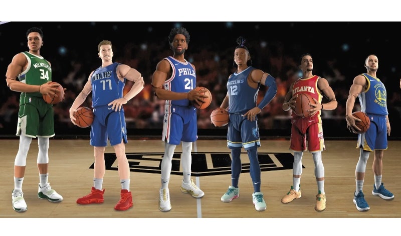 First series of starting lineup nba figures