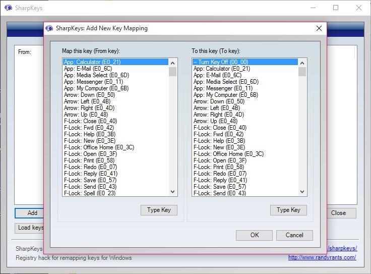 Change keyboards in the region and language window in windows 7. SharpKeys 3.9.2 Free Download for Windows 10, 8 and 7