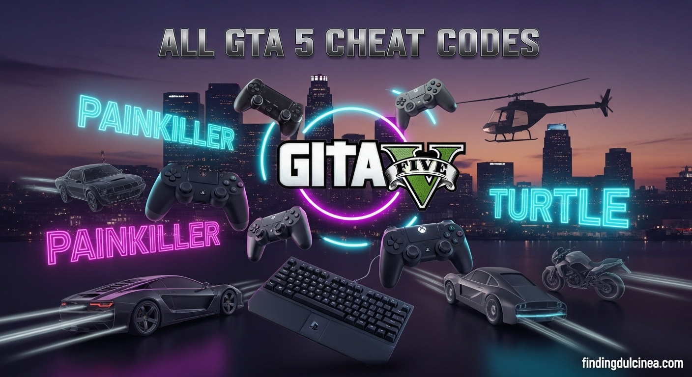 GTA 5 Cheat Codes March 2026 Complete List For PC PS5 PS4 Xbox GTA 5 Cheat Codes 1 