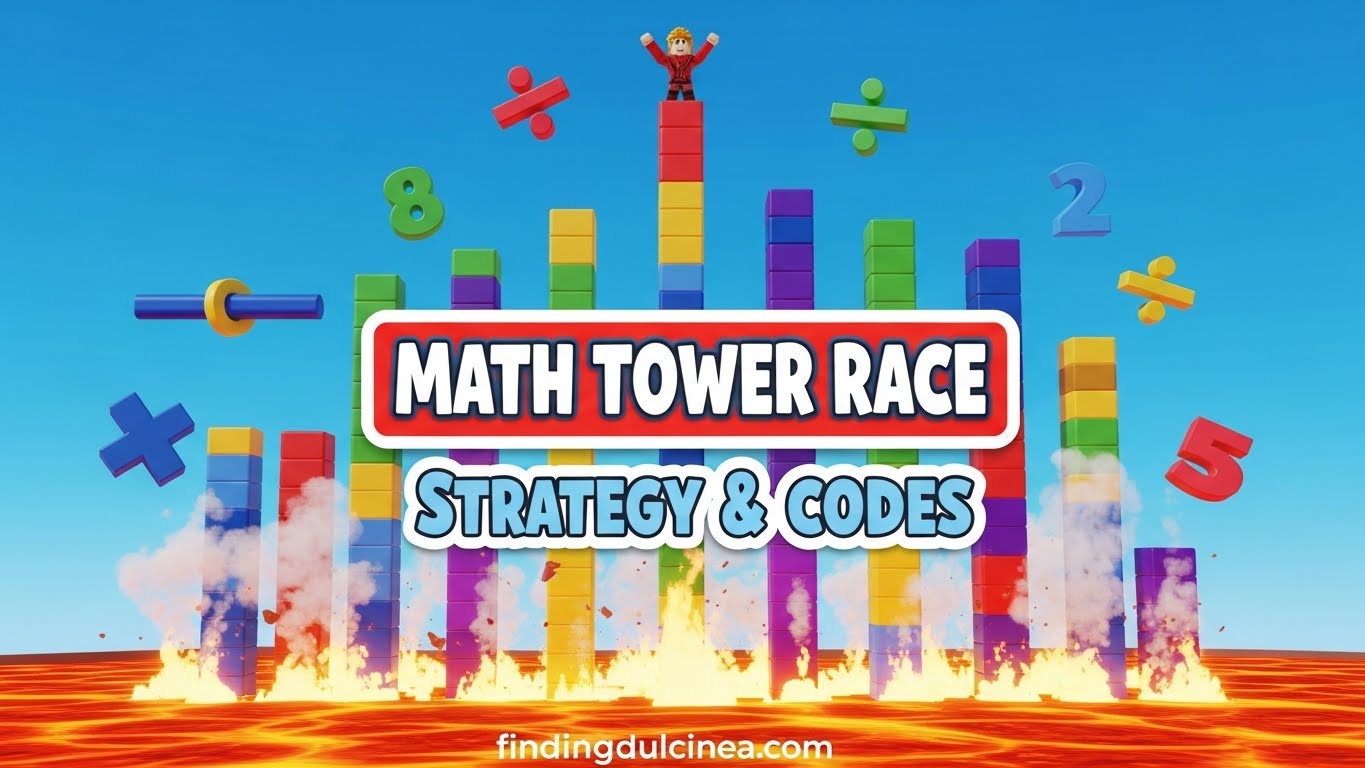 Math Tower Race Roblox Codes Tips February 2026 Math Tower Race Roblox Codes 