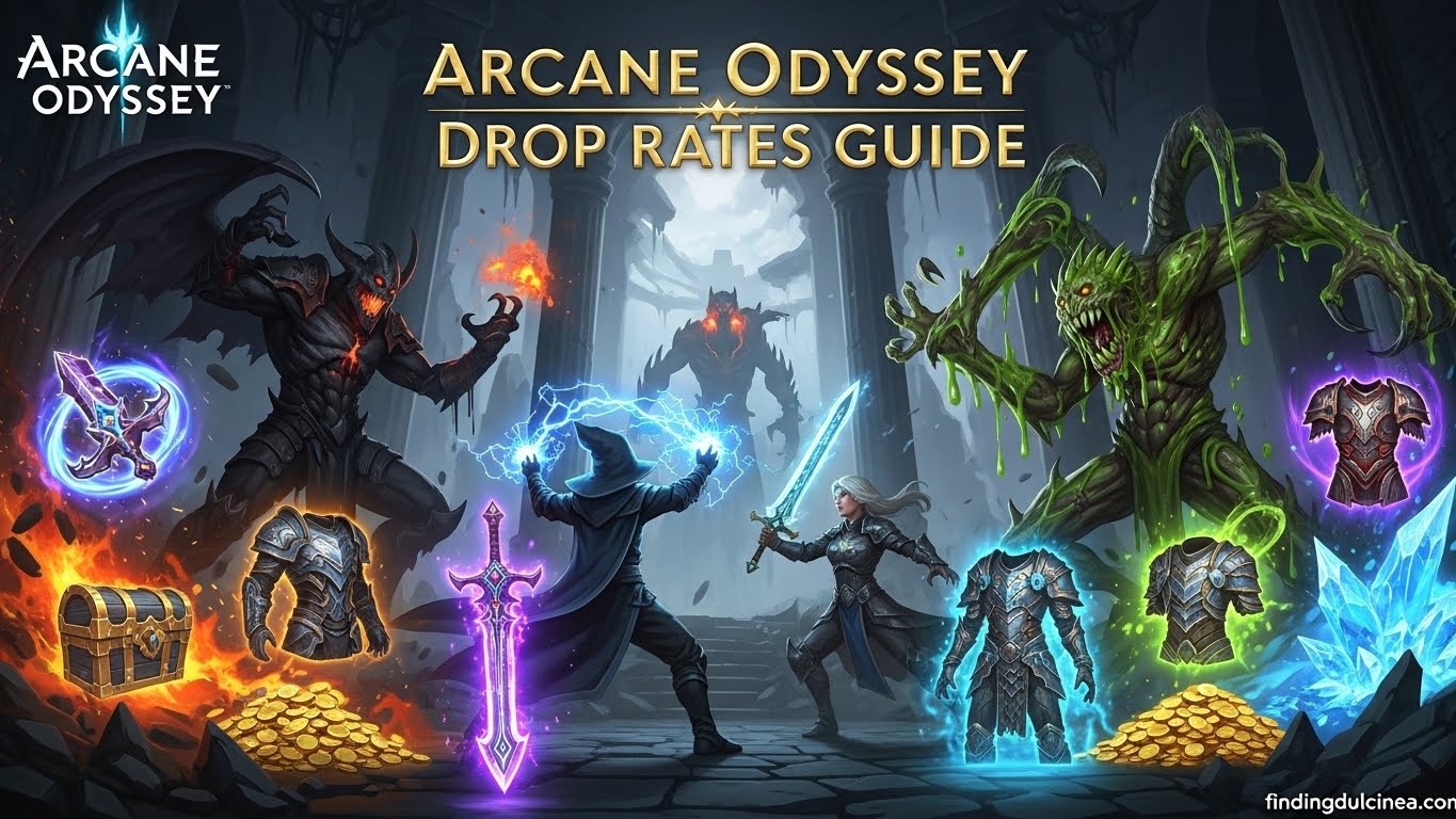 Arcane Odyssey Drop Rates Guide May 2026 All Boss Enemy Drops Arcane Odyssey Drop Rates Guide 