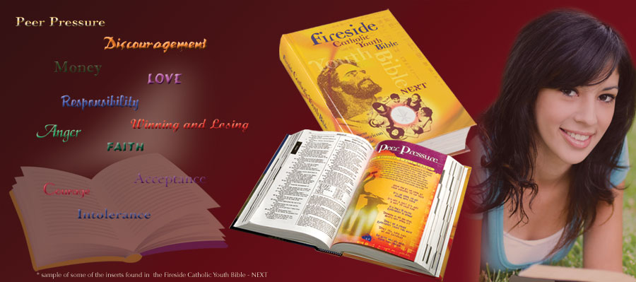 Order your free study bible. Fireside Catholic Youth Bible Next Program