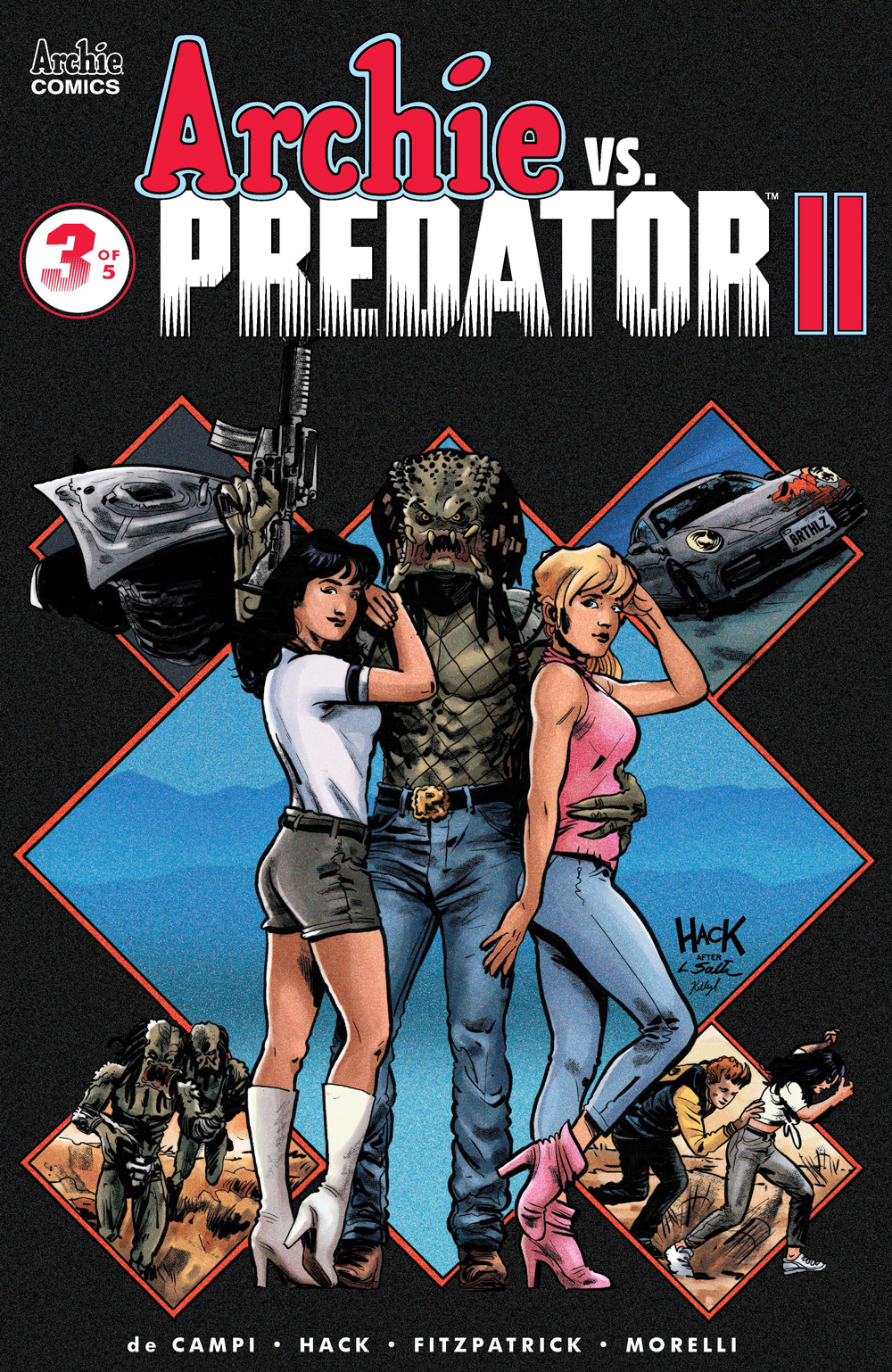 Predators 2 : ARCHIE VS. PREDATOR 2 #3 preview - First Comics News