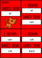 Scott Foresman Reading Street “I have, Who has” Spelling/Phonics Cards!
