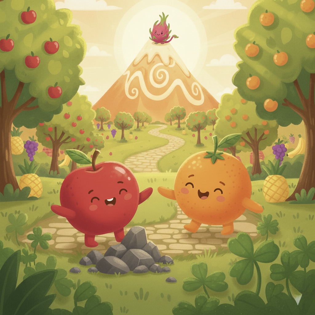 The fruits sharing their powers