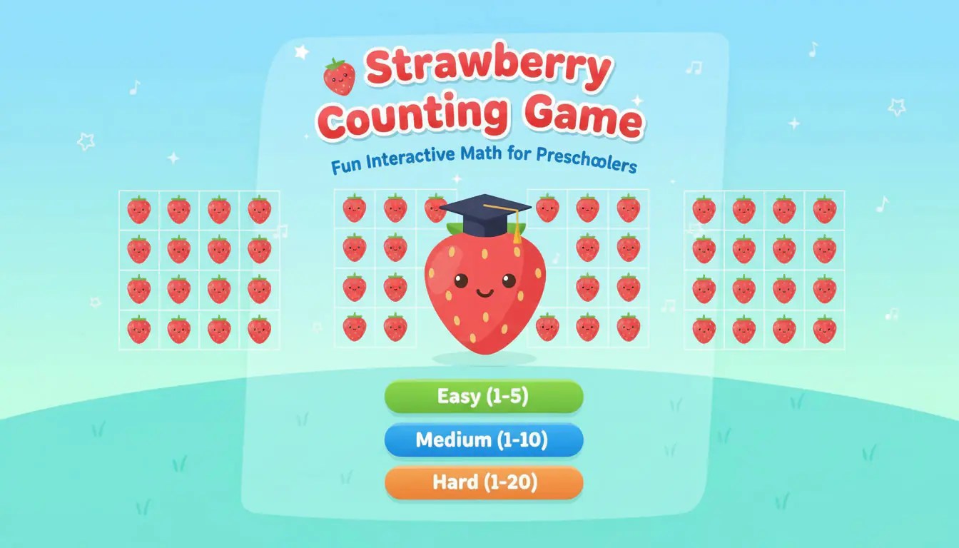 Counting game for Preschoolers