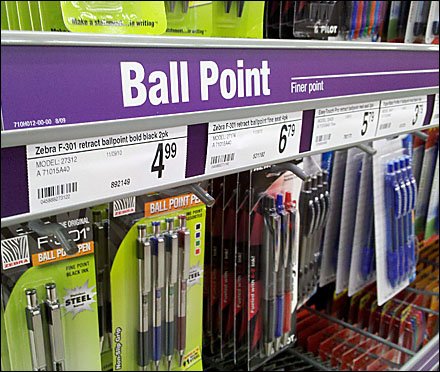 Multi-channel Hook Label Strip Categorizes