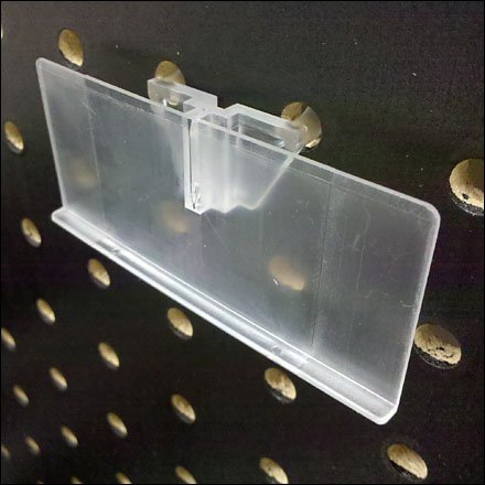 Wall Tag Pegboard Mount