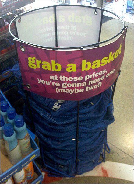 Grab a Circular Basket