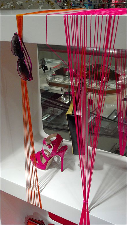Visual Merchandising With String