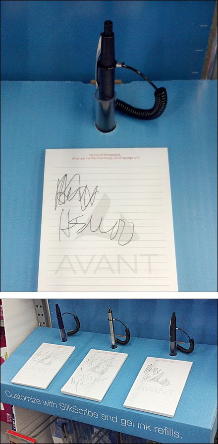 Try Me Pen Display Composite