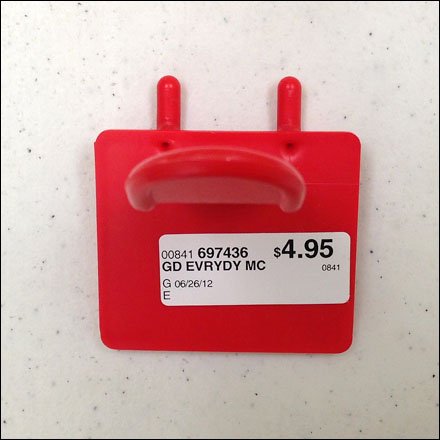 Plastic Back Labeled Hook1 Front