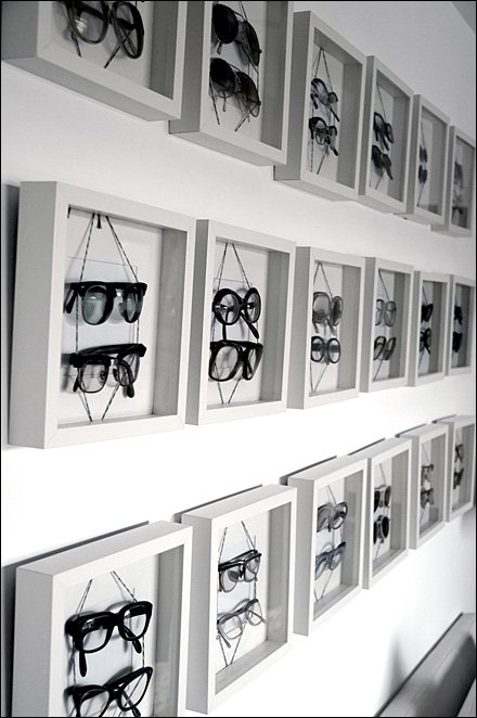 Eyewear in Shadowbox Frames Overall