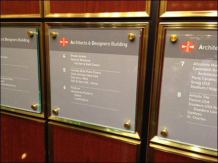 Elevator Wayfaring Sign Holders