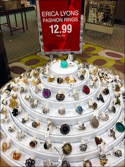 Erica Lyon Ring-Around-the-Rosie Tiered Circular Jewelry Display