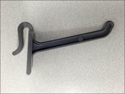 Plastic Display Hook 1