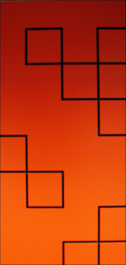 DashWall Slatwall Patterns in Red