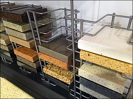 Open-Wire CaesarStone Tile Sampler