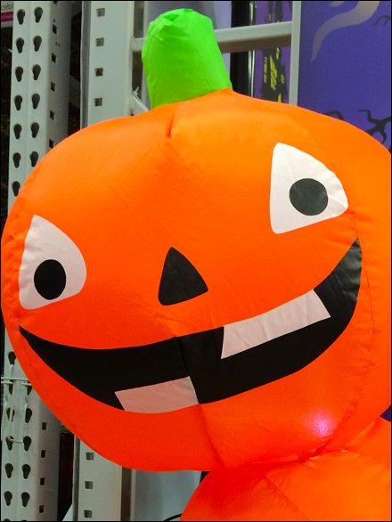 Impossible Stack of Pumpkins