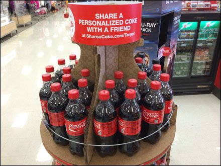 Coke Corrugated Carousel