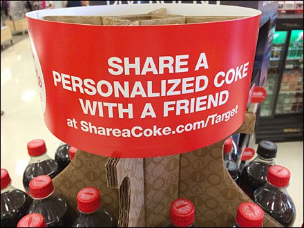 Coke Corrugated Carousel