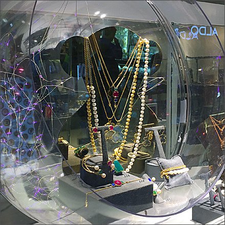 Bell Jar Museum Sphere Jewelry Display