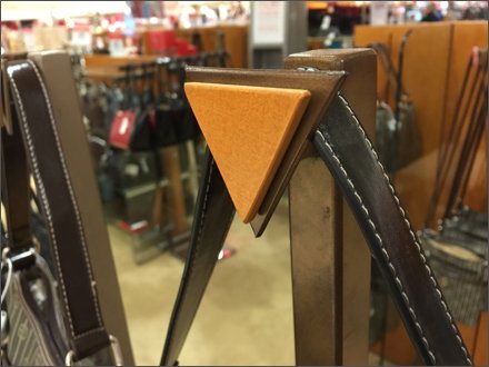 Directional Arrow Faceout Finial Points To Product