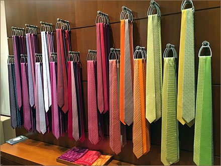 Hermes Necktie Color Array 2