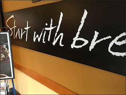 Panera Bread® Starts With Chalkboard