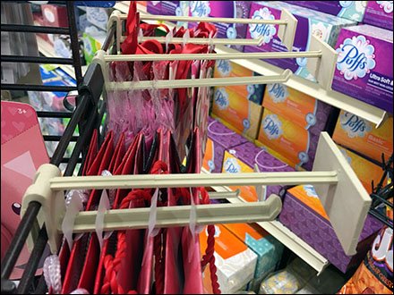 Hallmark Card Plastic Scan Hooks for Grid