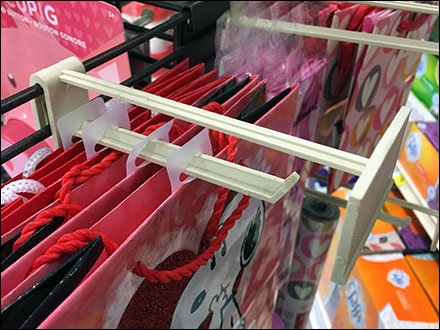 Hallmark Card Plastic Scan Hooks for Grid