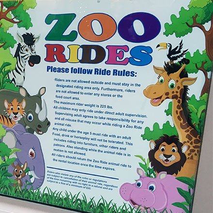 Zoo Ride Rules