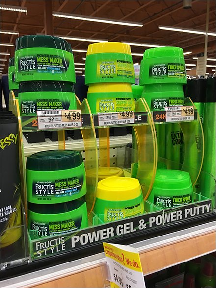 Fructis Double-Stacked Merchandiser