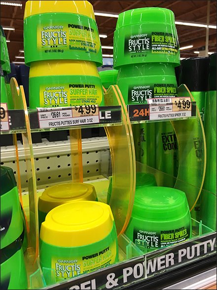 Fructis Double-Stacked Merchandiser