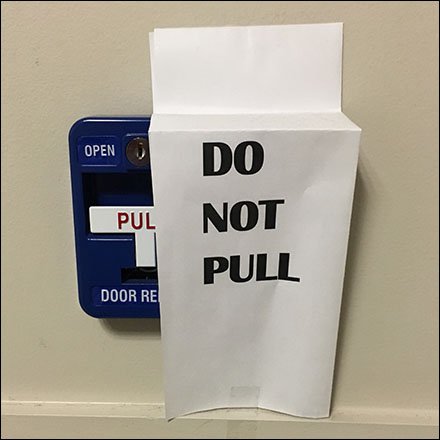 Do Not Pull Alarm Main