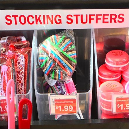 Bulk Bin Cosmetics Stocking Stuffers