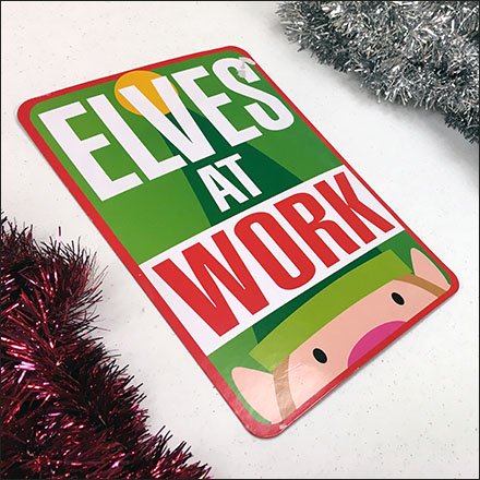 Christmas Elves Hard At Work In Retail